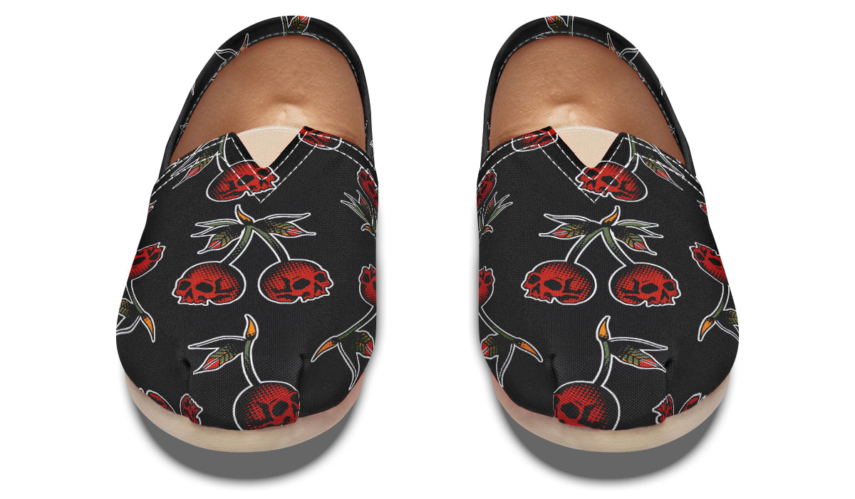 Skull Cherry Casual Shoes