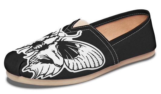 Wings Of Death Casual Shoes - Last Light Apparel