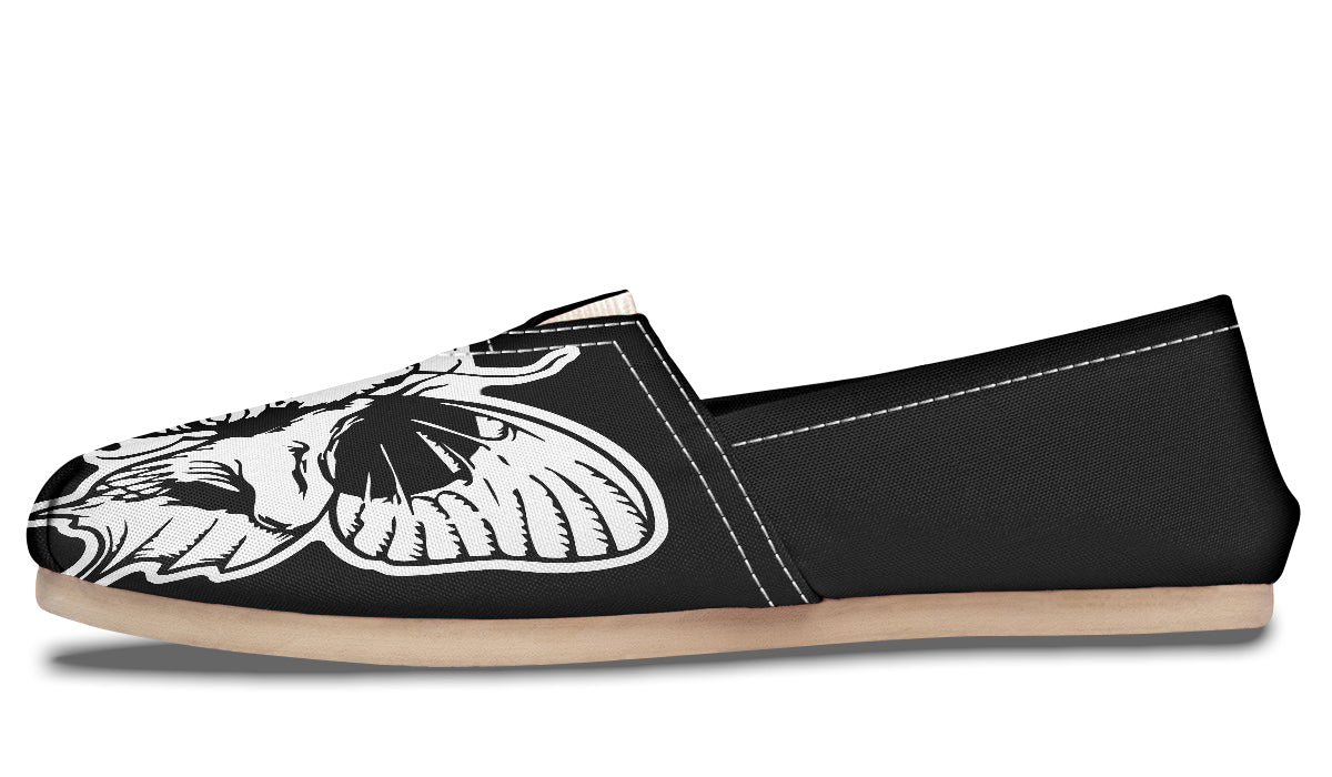 Wings Of Death Casual Shoes - Last Light Apparel