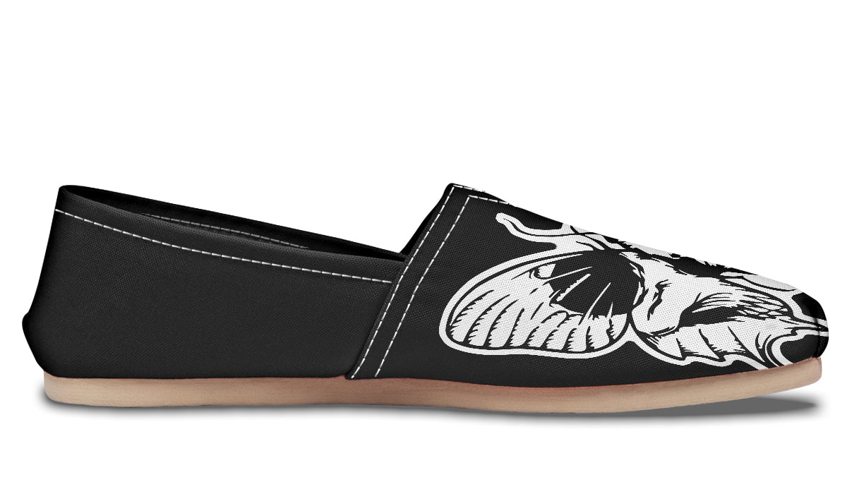 Wings Of Death Casual Shoes - Last Light Apparel