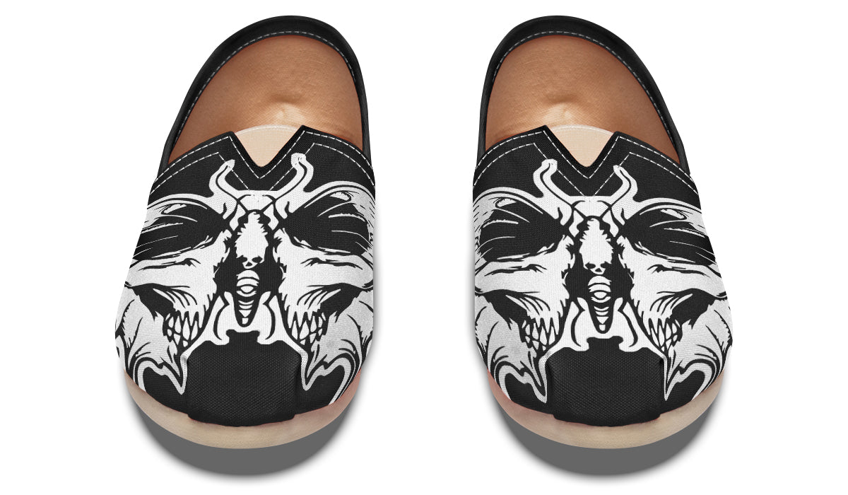 Wings Of Death Casual Shoes - Last Light Apparel