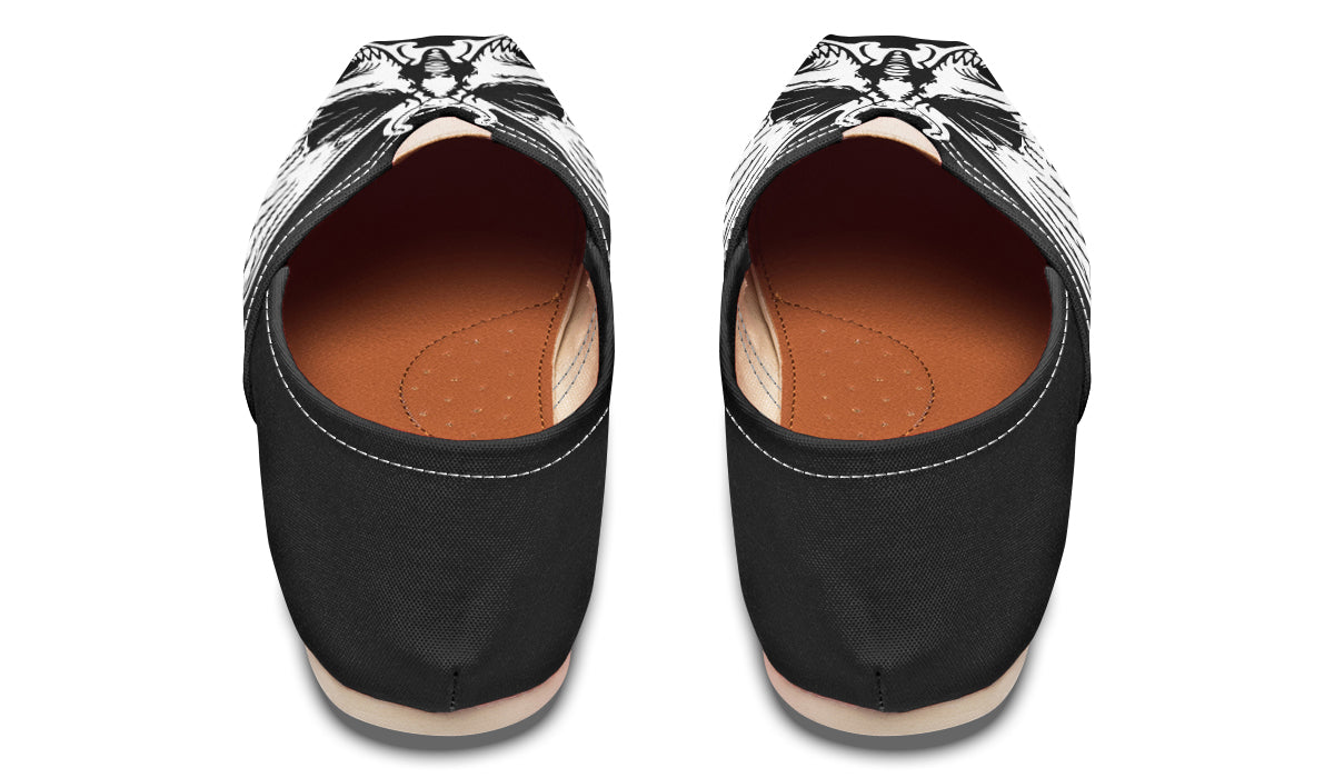 Wings Of Death Casual Shoes - Last Light Apparel