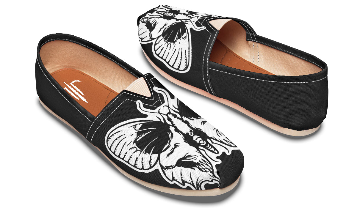 Wings Of Death Casual Shoes - Last Light Apparel