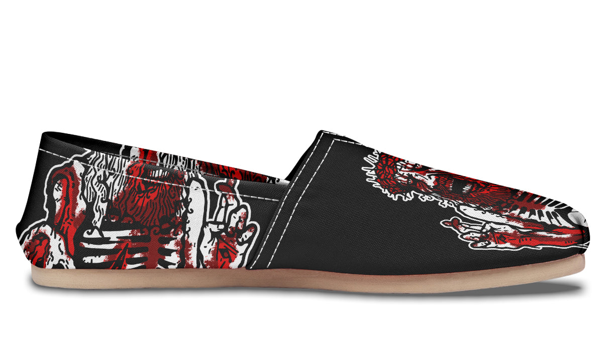 Zombie Jesus Casual Shoes