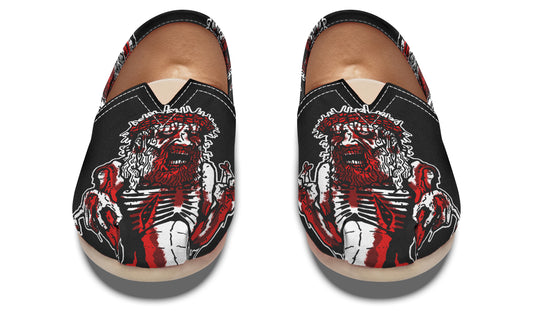 Zombie Jesus Casual Shoes