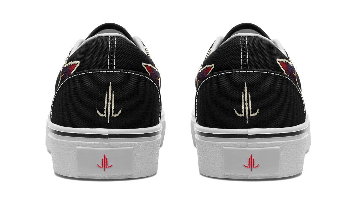 Black Rose Classic Shoes - Last Light Apparel