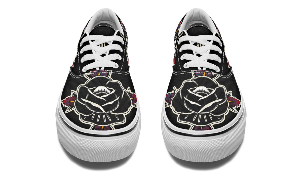 Black Rose Classic Shoes - Last Light Apparel