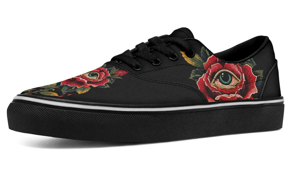 Bleeding Eye Rose Classic Shoes