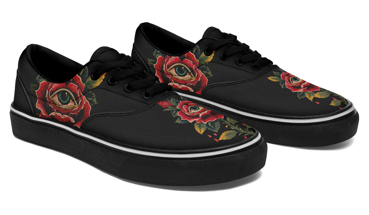 Bleeding Eye Rose Classic Shoes