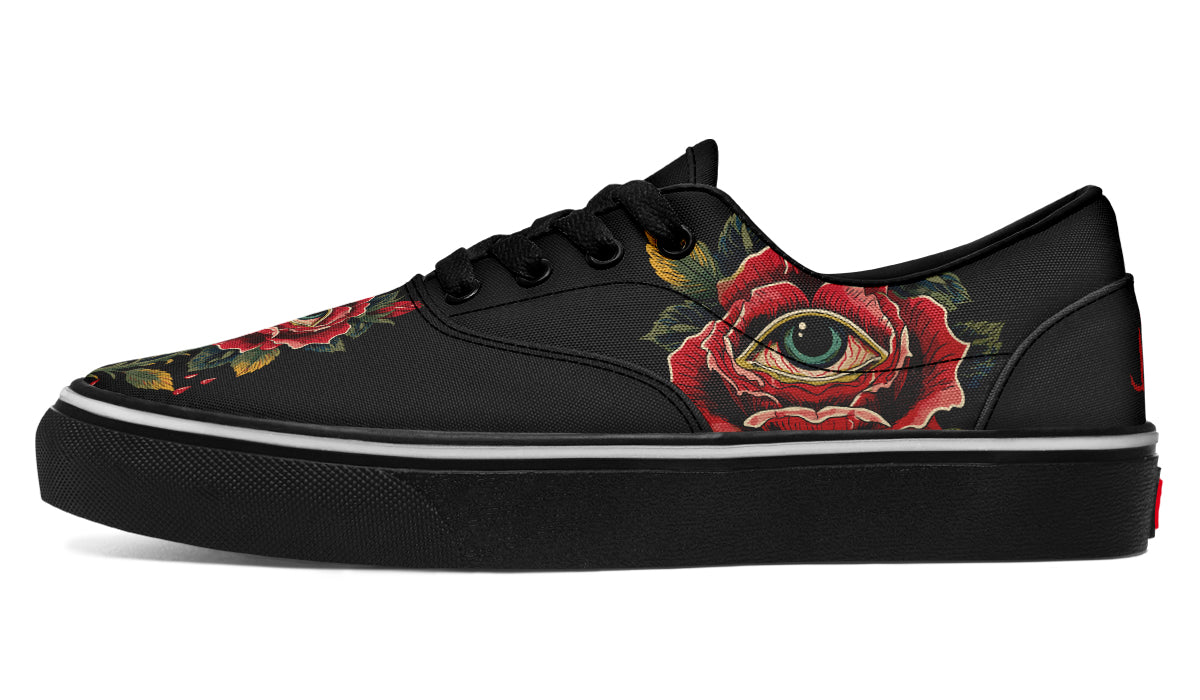 Bleeding Eye Rose Classic Shoes