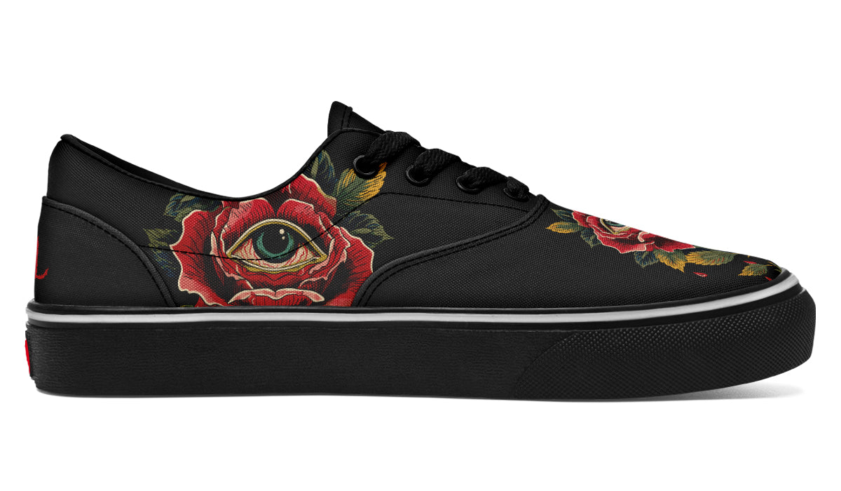 Bleeding Eye Rose Classic Shoes