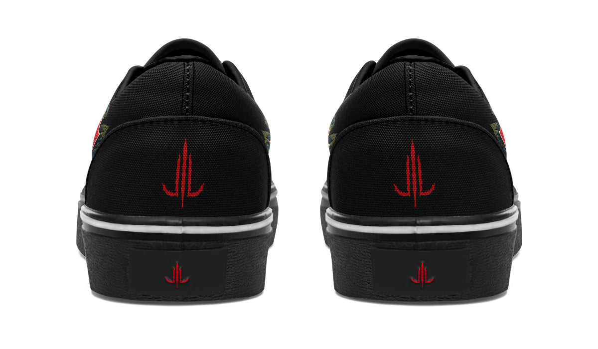 Bleeding Eye Rose Classic Shoes