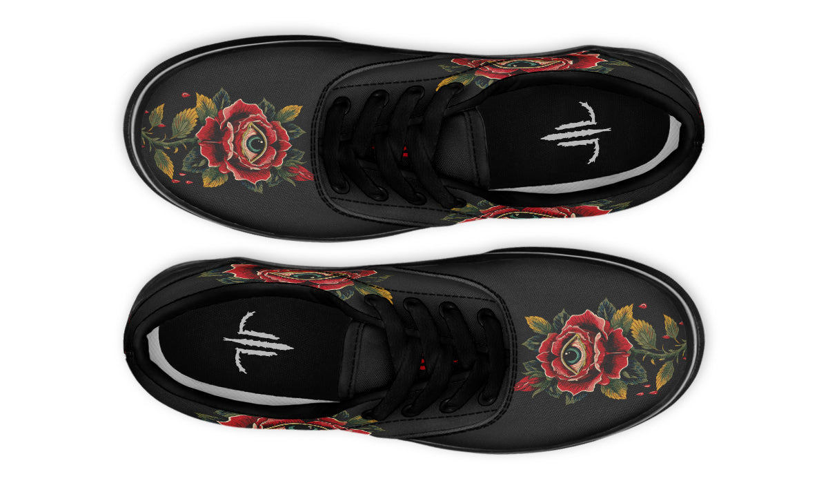 Bleeding Eye Rose Classic Shoes