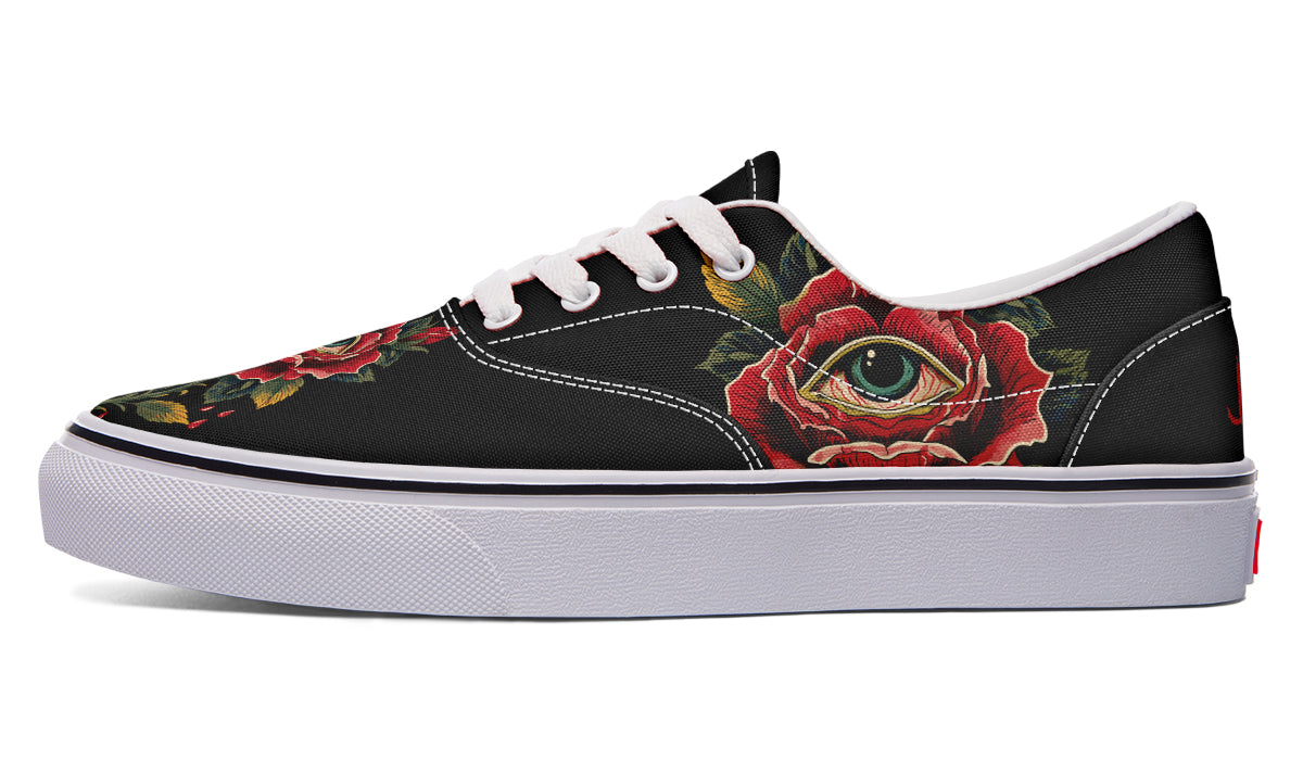 Bleeding Eye Rose Classic Shoes