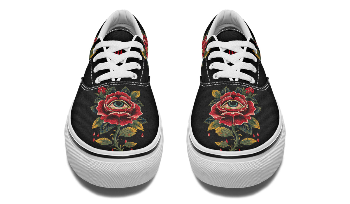 Bleeding Eye Rose Classic Shoes