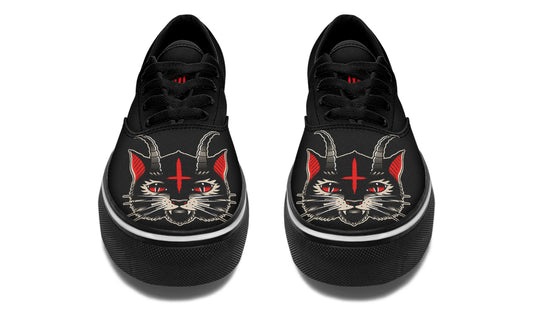 Demon Cat Classic Shoes