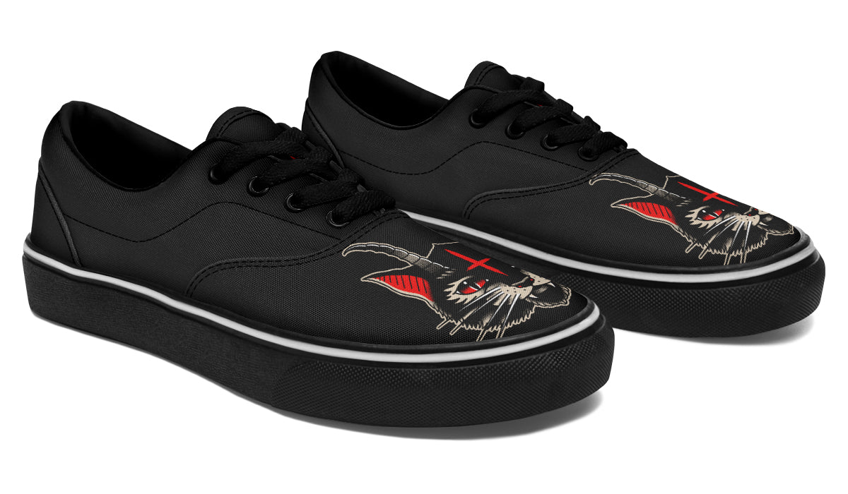 Demon Cat Classic Shoes