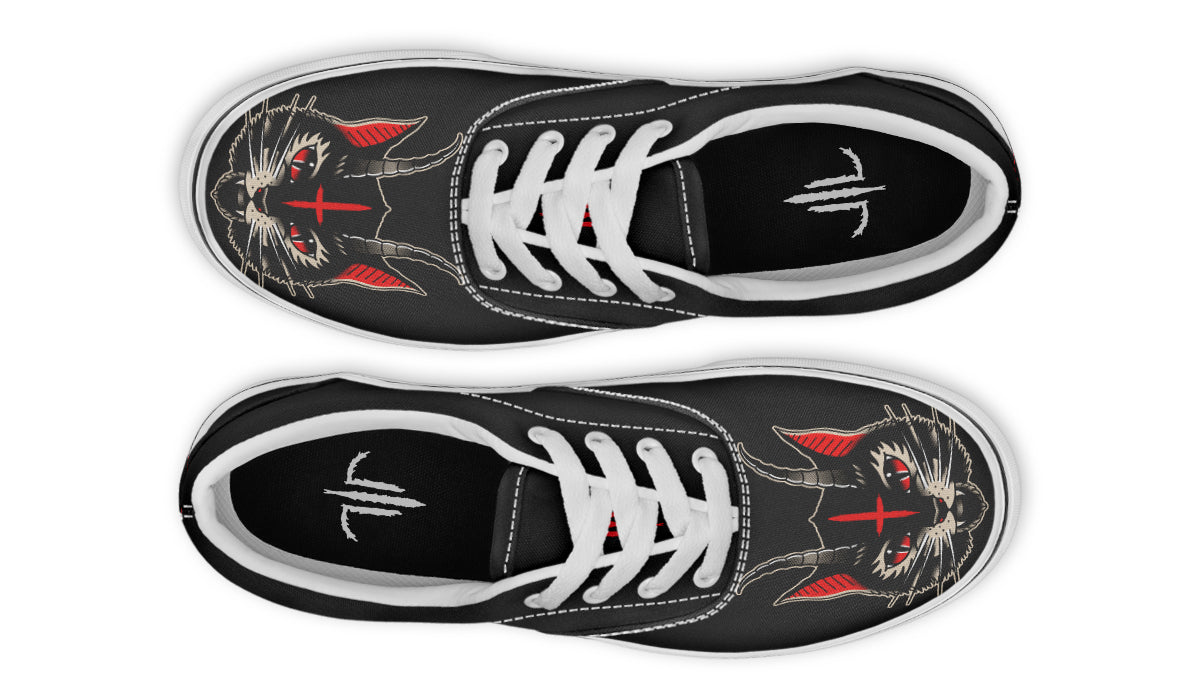 Demon Cat Classic Shoes