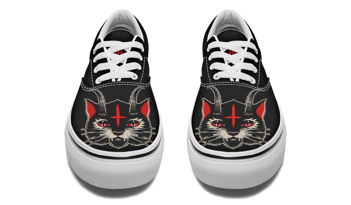 Demon Cat Classic Shoes