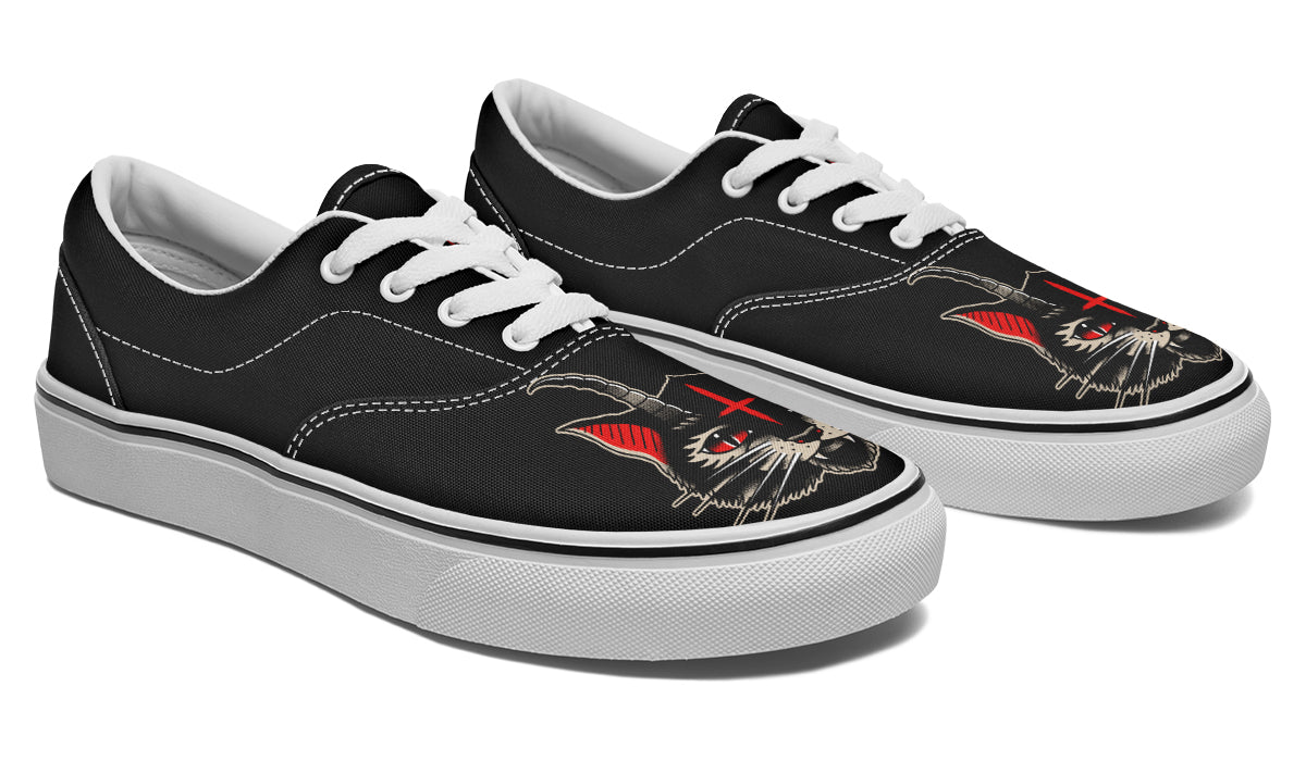 Demon Cat Classic Shoes