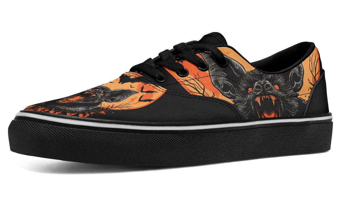 Halloween Fall Bats Classic Shoes
