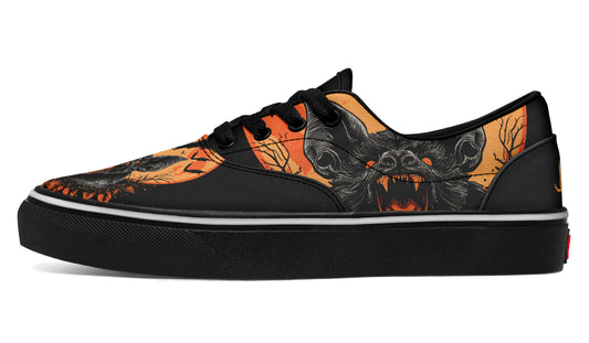 Halloween Fall Bats Classic Shoes