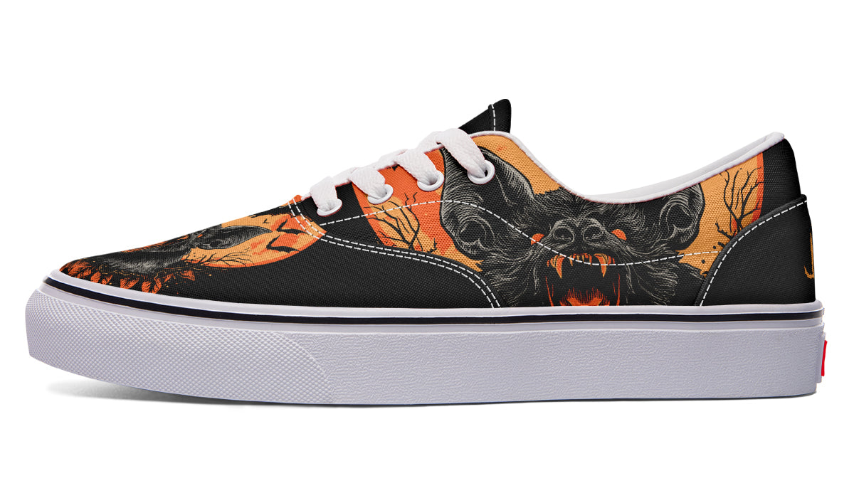 Halloween Fall Bats Classic Shoes