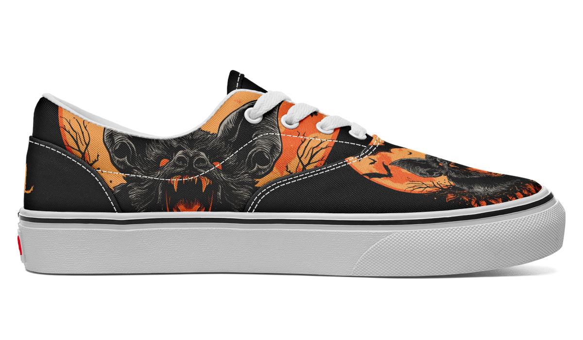 Halloween Fall Bats Classic Shoes