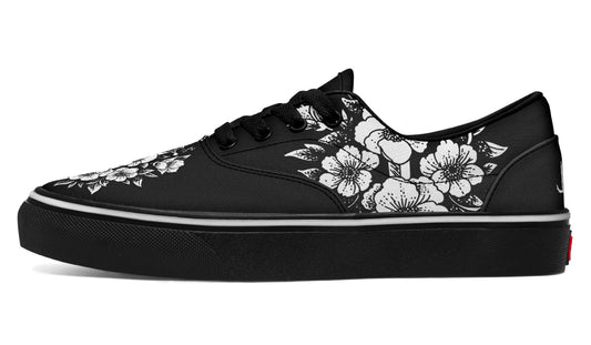 Minimalist Dagger Flowers Classic Shoes