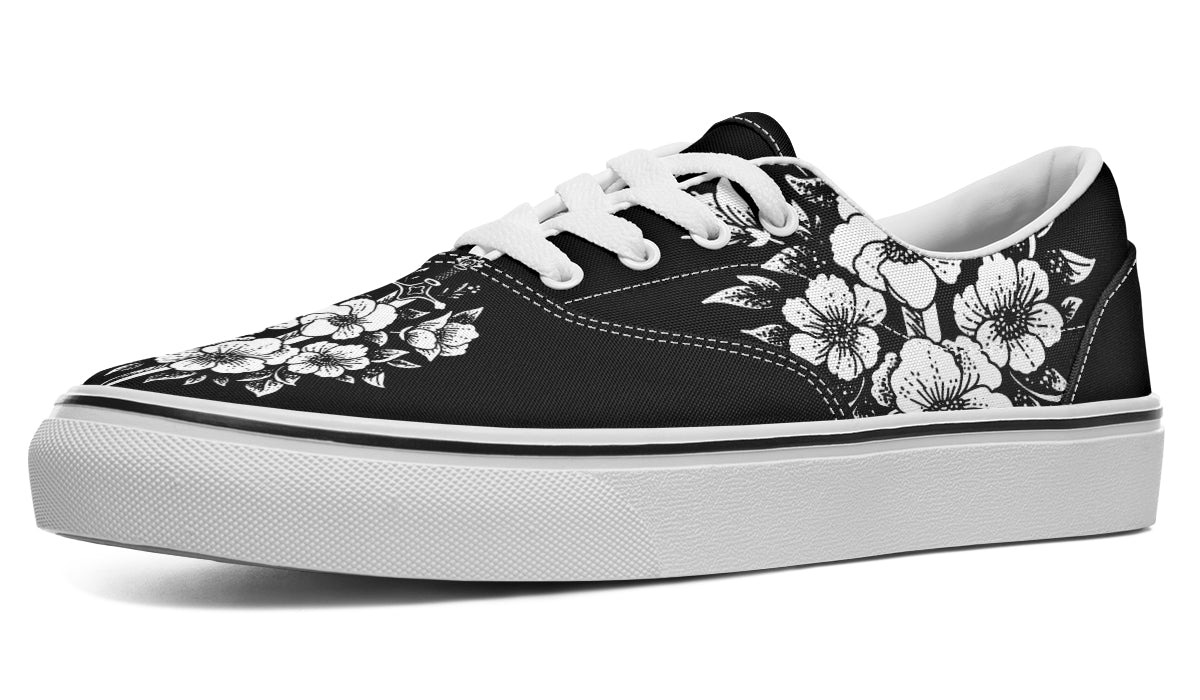 Minimalist Dagger Flowers Classic Shoes