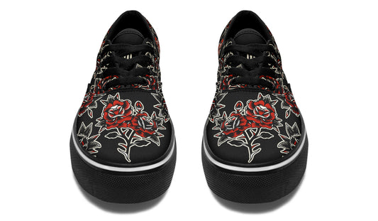 Pattern Rose Classic Shoes