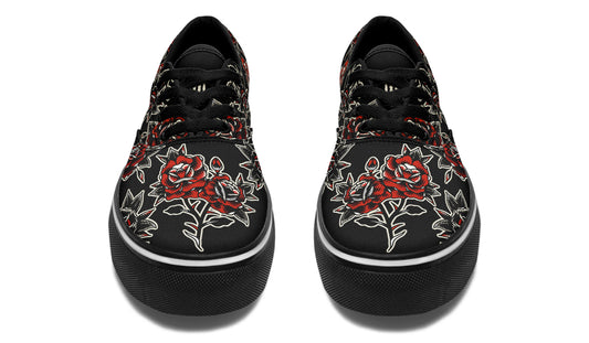 Pattern Rose Classic Shoes