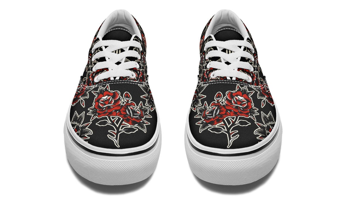 Pattern Rose Classic Shoes