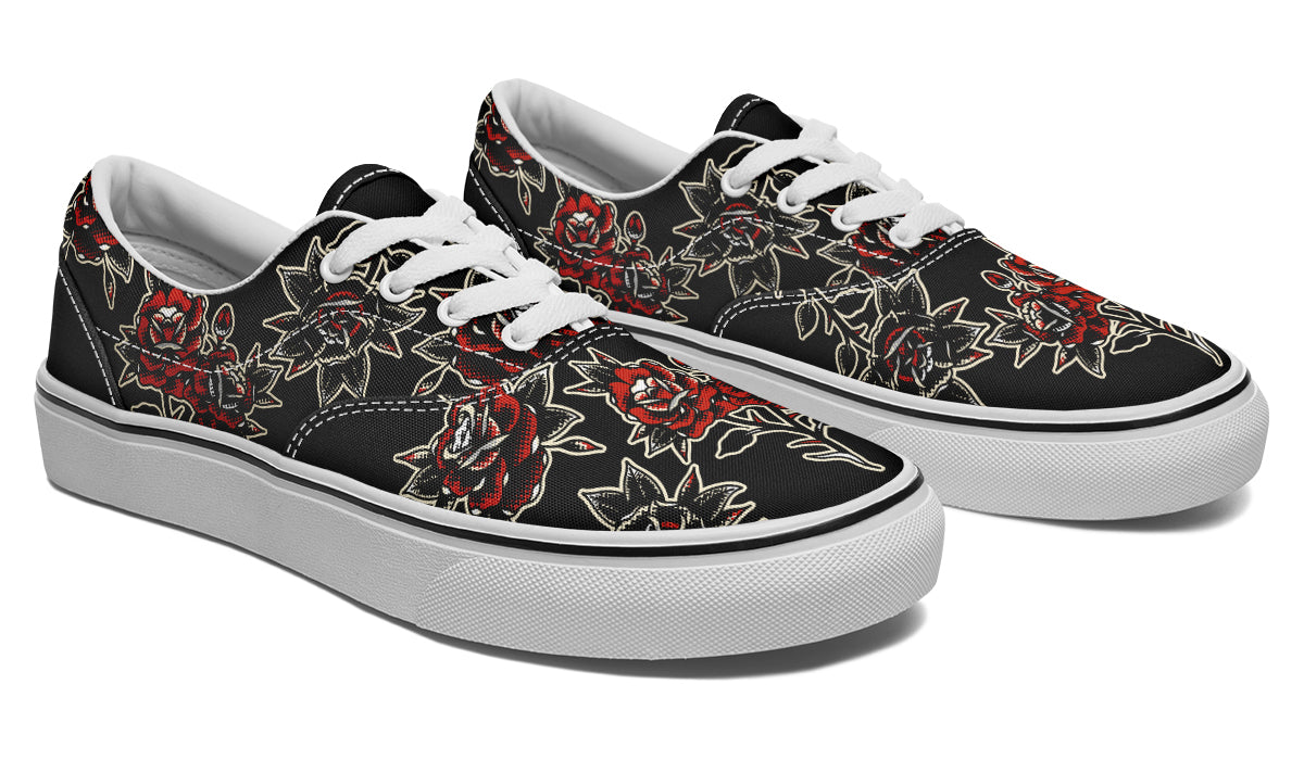 Pattern Rose Classic Shoes