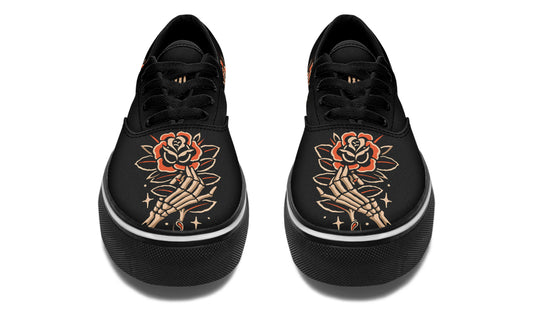 Skeleton Hands Classic Shoes