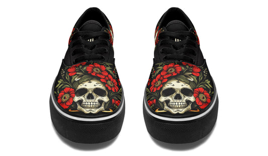 Skull Vase Classic Shoes