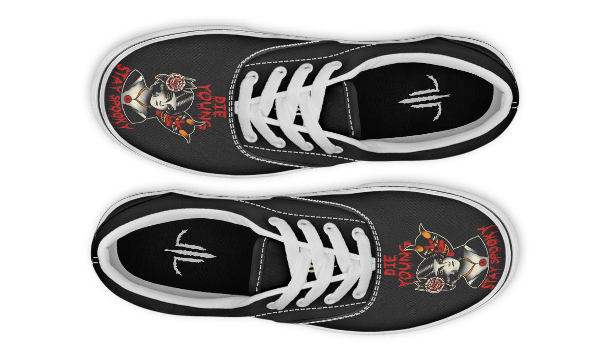 Die Young Stay Spooky Classic Shoes