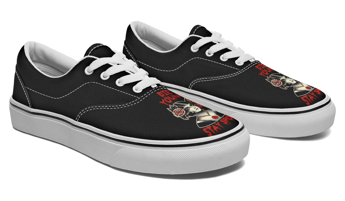 Die Young Stay Spooky Classic Shoes