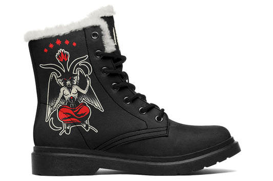 Baphomet Comfy Boots