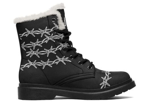 Barbed Wire Comfy Boots