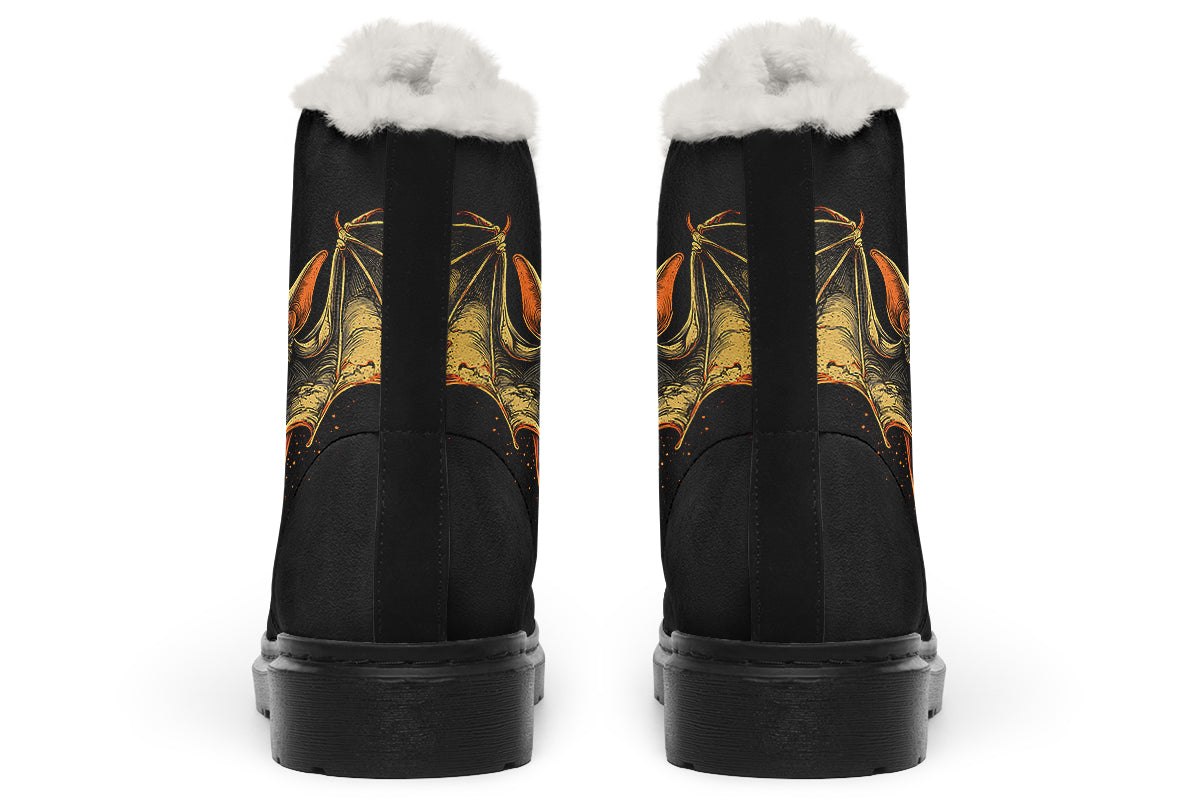 Bleeding Bats Comfy Boots