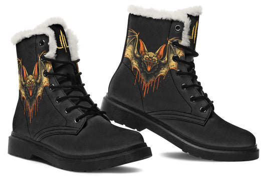 Bleeding Bats Comfy Boots