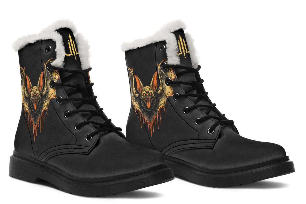 Bleeding Bats Comfy Boots