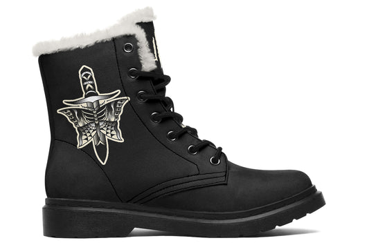 Butterfly Knife Comfy Boots