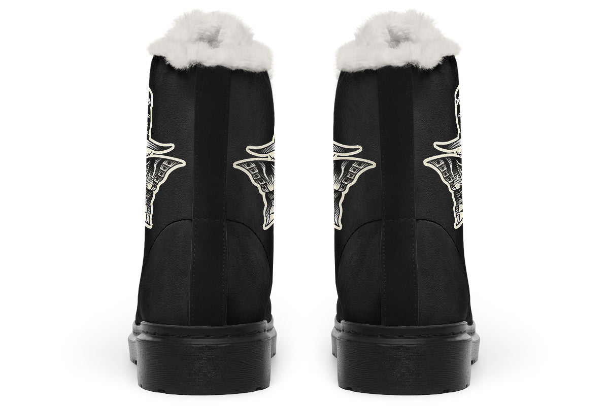 Butterfly Knife Comfy Boots