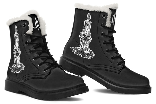 Candle Of Devotion Comfy Boots - Last Light Apparel