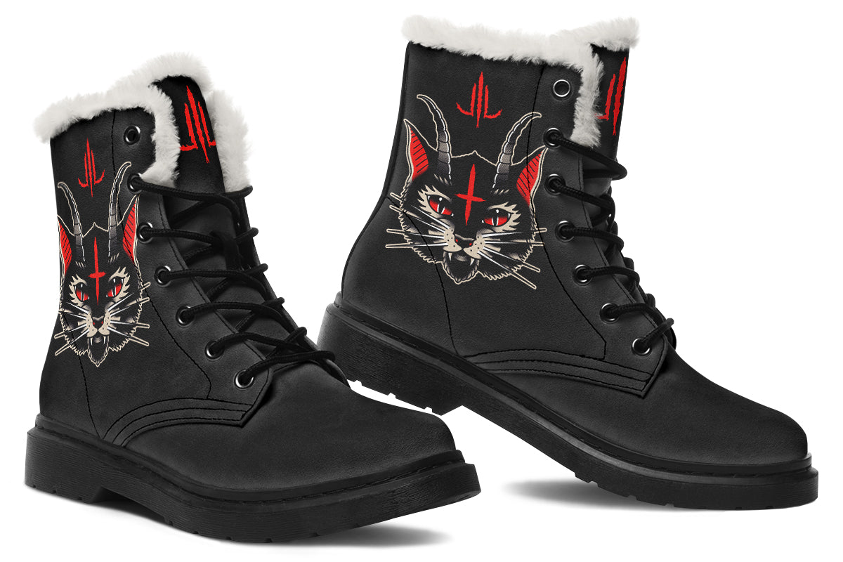 Cat Demon Comfy Boots
