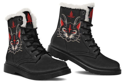 Cat Demon Comfy Boots