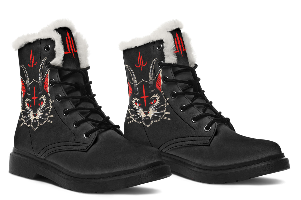 Cat Demon Comfy Boots