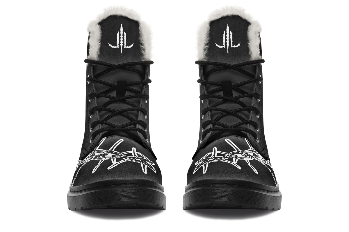 Chained Bats Comfy Boots - Last Light Apparel